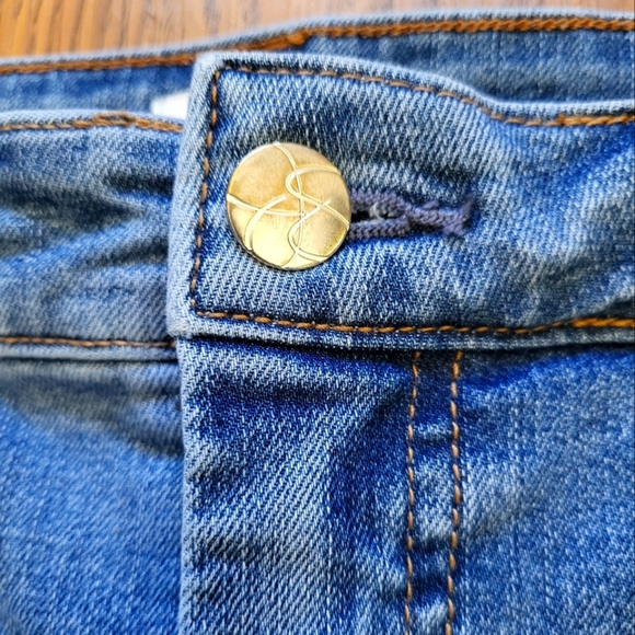 Jessica Simpson High Rise Ankle Denim Blue Jeans Size 10 - Picture 5 of 12